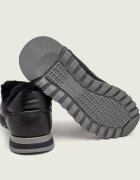 Baldinini De piele căptușite sneakers | shearling cu adaos de lână