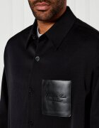 Balmain De lână cămașă | Oversize fit