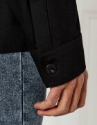 Balmain De lână cămașă | Oversize fit