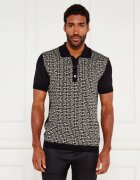 Balmain De lână polo | Slim Fit | cu adaos de in