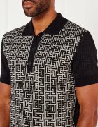 Balmain De lână polo | Slim Fit | cu adaos de in