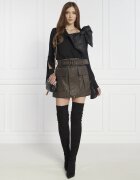 Balmain De piele fustă