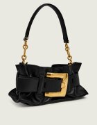 Balmain De piele geantă pe umăr ANTHEM MINI
