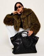 Balmain De piele geantă shopper + borsetă