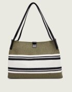 Balmain Geantă shopper Release cu adaos de piele