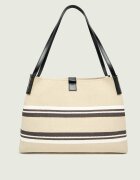Balmain Geantă shopper Release cu adaos de piele
