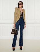 Balmain Sacou | Slim Fit cu adaos de mătase