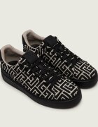 Balmain Sneakers B-Court cu adaos de piele