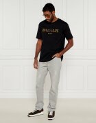 Balmain Sneakers B-COURT cu adaos de piele