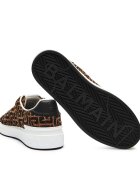 Balmain Sneakers B-COURT cu adaos de piele