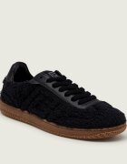 Balmain Sneakers cu adaos de piele