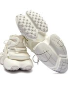 Balmain Sneakers cu adaos de piele
