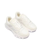 Balmain Sneakers cu adaos de piele