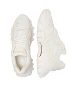 Balmain Sneakers cu adaos de piele