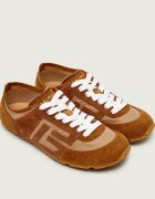 Balmain Sneakers | piele întoarsă