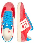 Balmain Sneakers SWAN | piele întoarsă