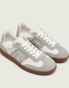 Balmain Sneakers Swan | piele întoarsă cu adaos de piele