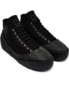 Balmain Teniși cu adaos de piele