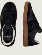 Balmain Teniși din piele Swan | piele întoarsă