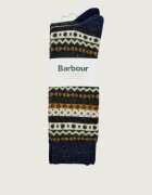 Barbour De lână șosete 2-pack Fair Isle cu adaos de mătase