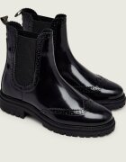 Barbour De piele ghete chelsea Fawne