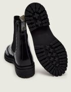 Barbour De piele ghete chelsea Fawne
