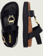 Barbour De piele sandale Gwen