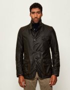 Barbour Geacă Beacon | Slim Fit cu adaos de piele