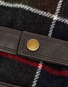 Barbour Mănuși de piele Newbrough Tartan cu adaos de lână