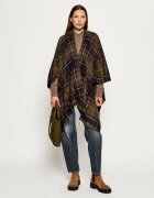 Barbour Poncho Staffin Tartan Serape | Loose fit