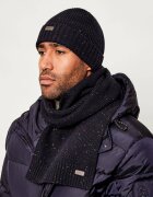 Barbour Șal + căciulă Carlton cu adaos de lână