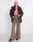 Beatrice B Pantaloni de tricot | flare fit cu adaos de lână și cașmir