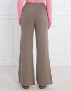Beatrice B Pantaloni de tricot | flare fit cu adaos de lână și cașmir