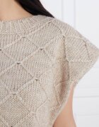 Beatrice B Vestă GILET | Regular Fit cu adaos de lână