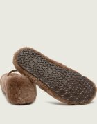 Birkenstock Balerini Santa Clarita Mary Jane| shearling| narrow fit cu adaos de piele