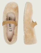 Birkenstock De lână balerini Santa Clarita Mary Jane cu adaos de piele | narrow fit