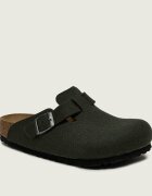 Birkenstock De lână mules (încălțăminte) Boston cu adaos de piele