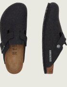 Birkenstock De lână mules (încălțăminte) BOSTON cu adaos de piele | narrow fit