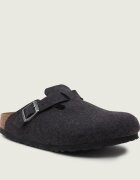Birkenstock De lână mules (încălțăminte) BOSTON cu adaos de piele | narrow fit