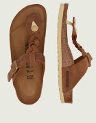 Birkenstock De piele flip flops Gizeh Braided LEOI | narrow fit