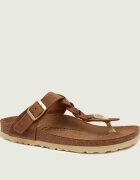 Birkenstock De piele flip flops Gizeh Braided LEOI | narrow fit