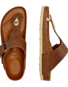 Birkenstock De piele flip flops LEOI | narrow fit