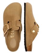 Birkenstock De piele mules (încălțăminte) Boston Big Buckle LEOI | narrow fit