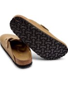 Birkenstock De piele mules (încălțăminte) Boston Big Buckle LEOI | narrow fit