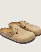 Birkenstock De piele mules (încălțăminte) BOSTON | narrow fit
