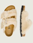 Birkenstock De piele papuci de casă Arizona Shearling cu adaos de lână | narrow fit