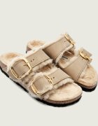 Birkenstock De piele șlapi Arizona BB Shearling | narrow fit