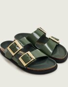 Birkenstock De piele șlapi Arizona Droplet Buckle | narrow fit