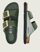 Birkenstock De piele șlapi Arizona Droplet Buckle | narrow fit