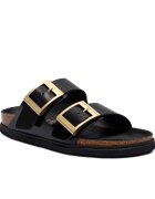 Birkenstock De piele șlapi Arizona Droplet Buckle | narrow fit